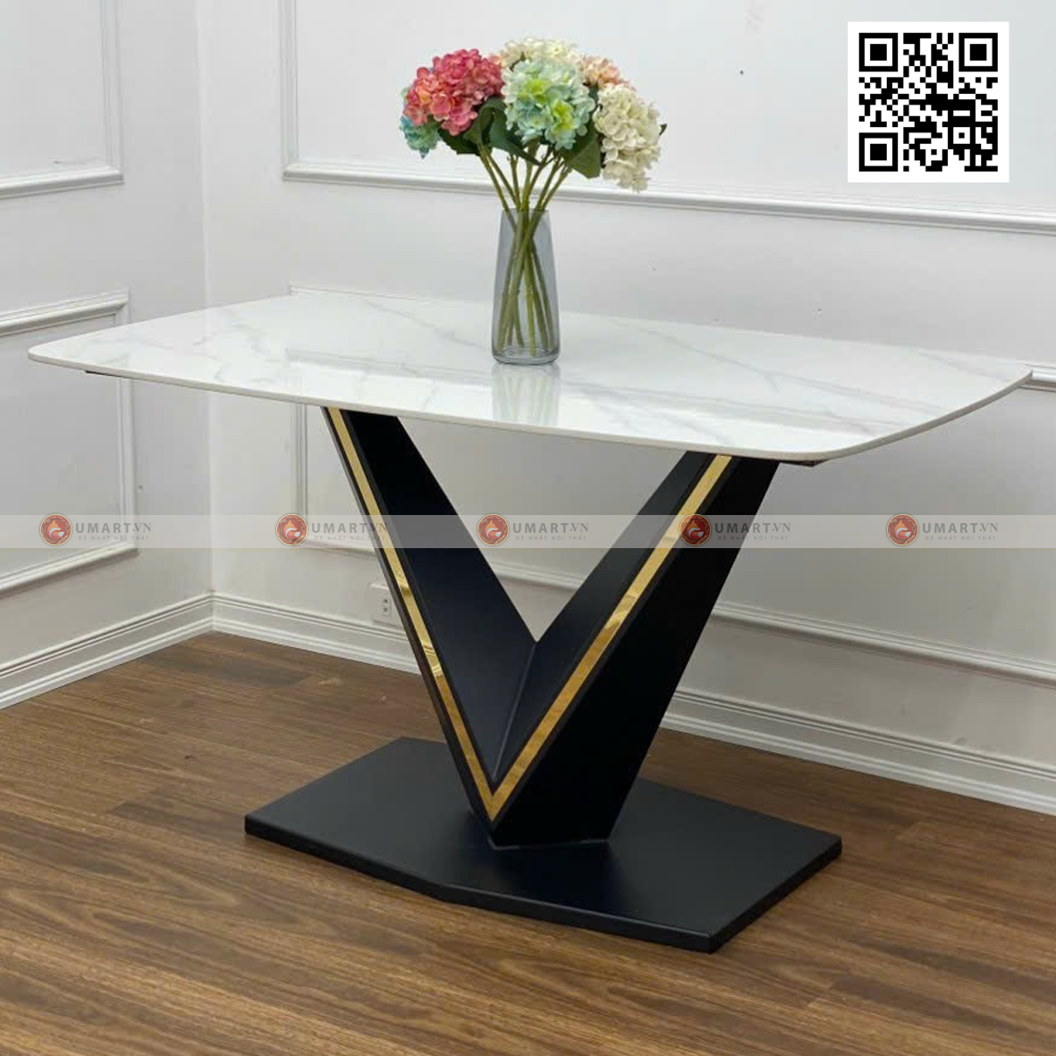 Bàn ăn mạ vàng Bàn ăn mạ vàng