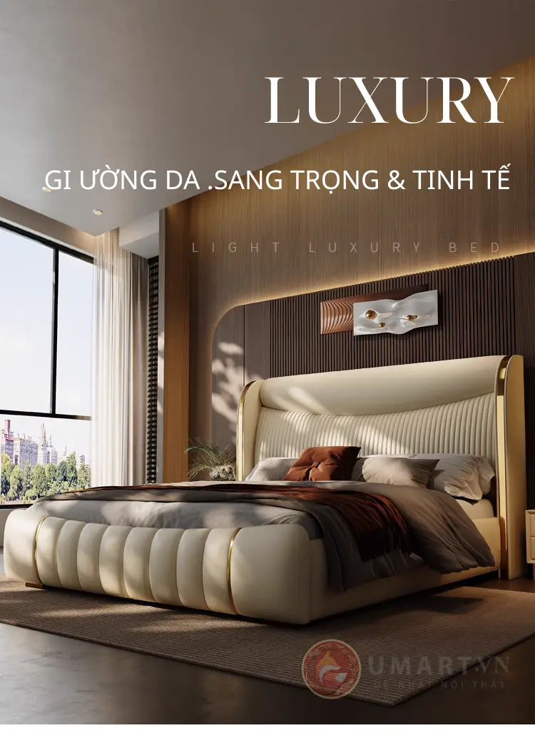 Giuowngf ngủ luxury phục vụ giới thượng lưu, yêu cầu phải đơn giản nhưng tinh tế và cực kỳ sang trọng