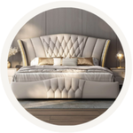 giường bọc nệm (da/nỉ)