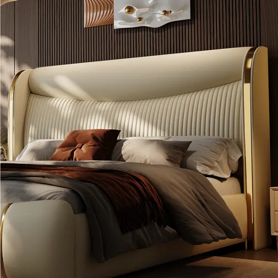 bọc da đầu giường