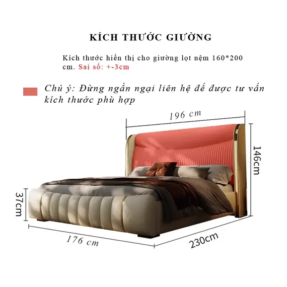 Kích thước giường ngủ