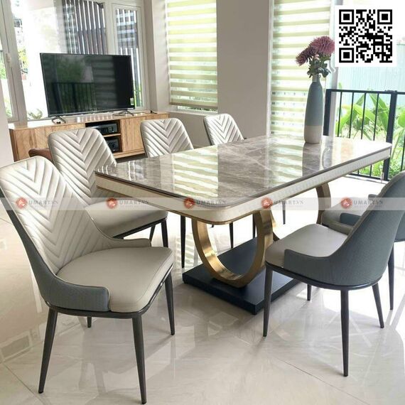 Thực tế bộ bàn ăn sang trọng