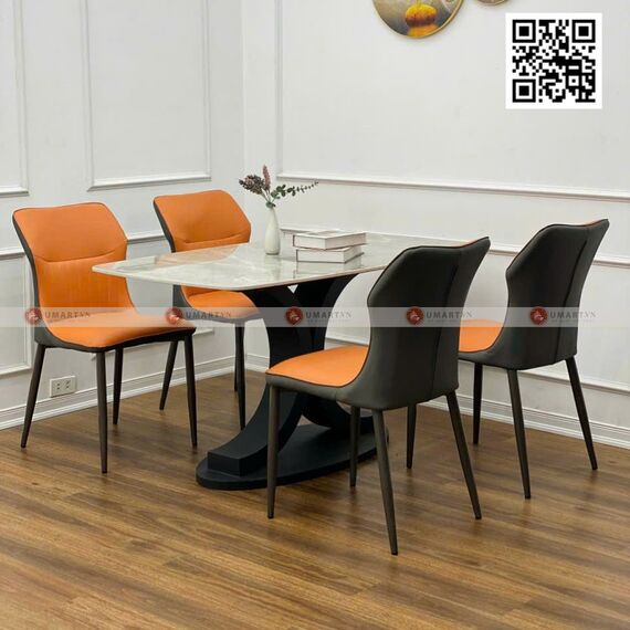 Bộ bàn ăn 4 ghế nhập khẩu