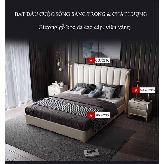 giường hiện đại