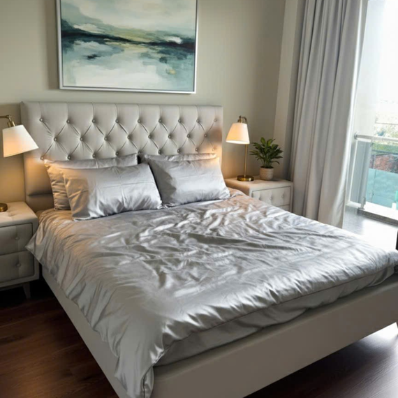 giường bọc da tẩy mực cao cấp