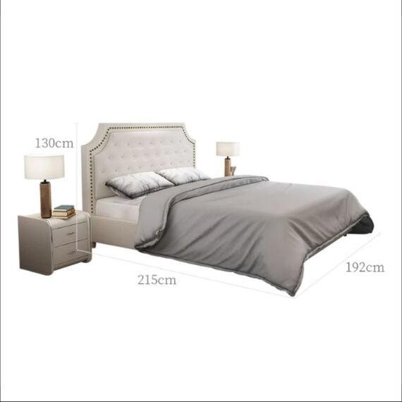 Giường Tân Cổ Điển Bọc Vải GN-1008