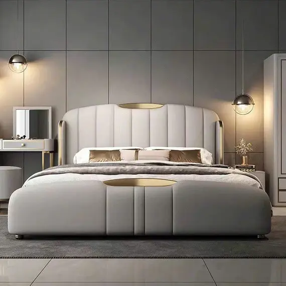 gỗ tự nhiên bọc da