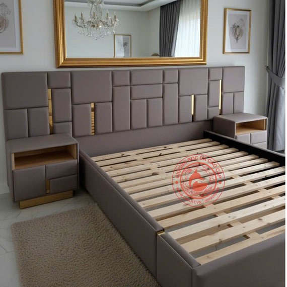 giường biệt thự kích thước 3m4