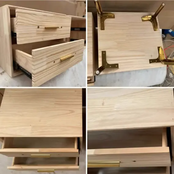 tủ đầu giường gỗ