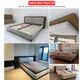 hình thực tế giường bọc nệm gn1662